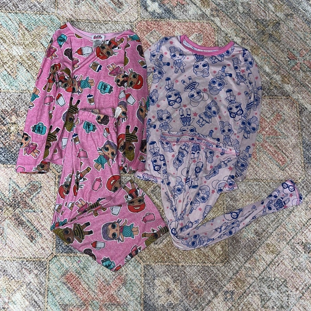 Girls LOL Pajamas or Base Layer - Size‎ 6 / Small
